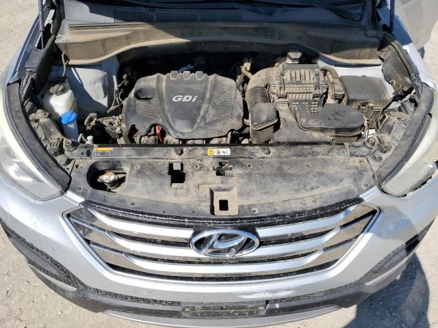 5XYZT3LB0GG317746 - 2016 HYUNDAI SANTA FE S SILVER photo 12