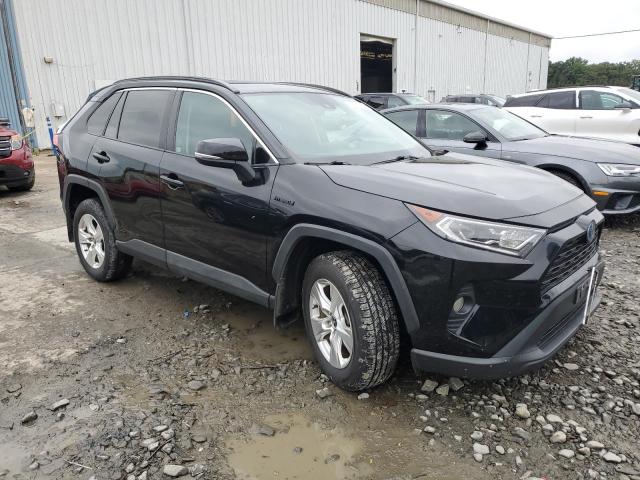 4T3RWRFV8MU035951 - 2021 TOYOTA RAV4 XLE BLACK photo 4