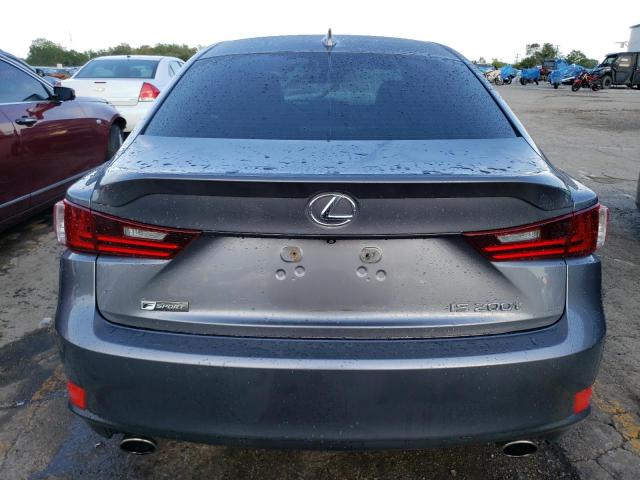 JTHBA1D26G5036097 - 2016 LEXUS IS 200T GRAY photo 6