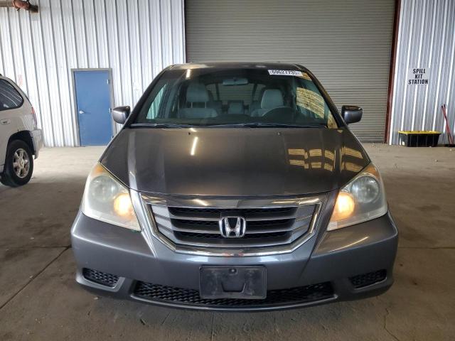 5FNRL3H43AB110857 - 2010 HONDA ODYSSEY EX GRAY photo 5