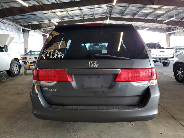 5FNRL3H43AB110857 - 2010 HONDA ODYSSEY EX GRAY photo 6