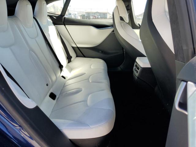 5YJSA1E12HF202817 - 2017 TESLA MODEL S BLUE photo 10