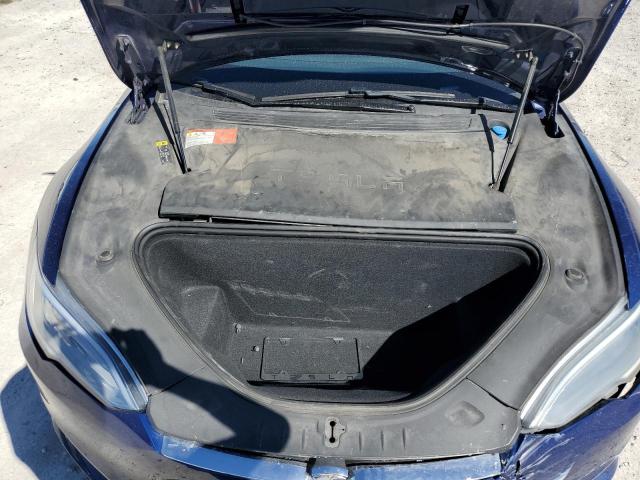5YJSA1E12HF202817 - 2017 TESLA MODEL S BLUE photo 11