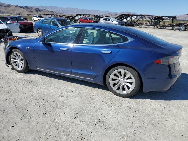 5YJSA1E12HF202817 - 2017 TESLA MODEL S BLUE photo 2