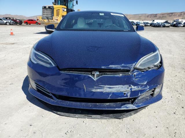 5YJSA1E12HF202817 - 2017 TESLA MODEL S BLUE photo 5