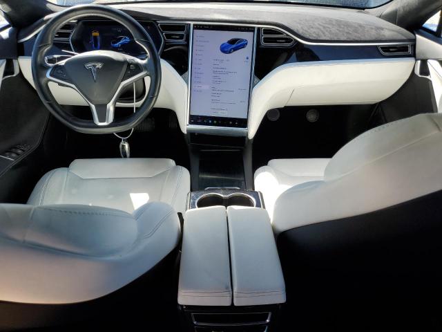 5YJSA1E12HF202817 - 2017 TESLA MODEL S BLUE photo 8