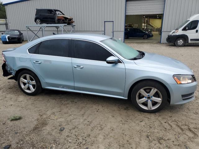 1VWBP7A38CC065698 - 2012 VOLKSWAGEN PASSAT SE BLUE photo 4