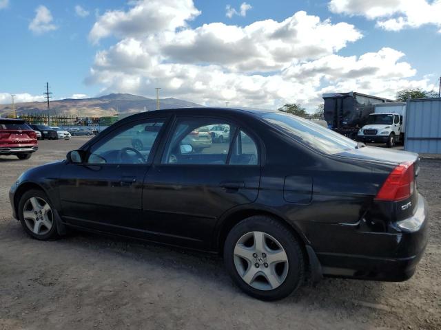 2HGES26714H534904 - 2004 HONDA CIVIC EX BLACK photo 2