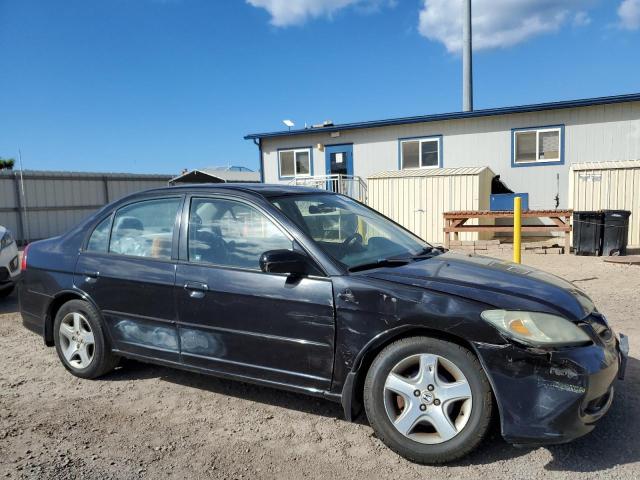 2HGES26714H534904 - 2004 HONDA CIVIC EX BLACK photo 4