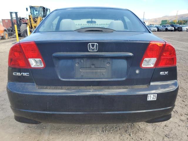 2HGES26714H534904 - 2004 HONDA CIVIC EX BLACK photo 6