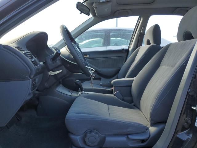 2HGES26714H534904 - 2004 HONDA CIVIC EX BLACK photo 7