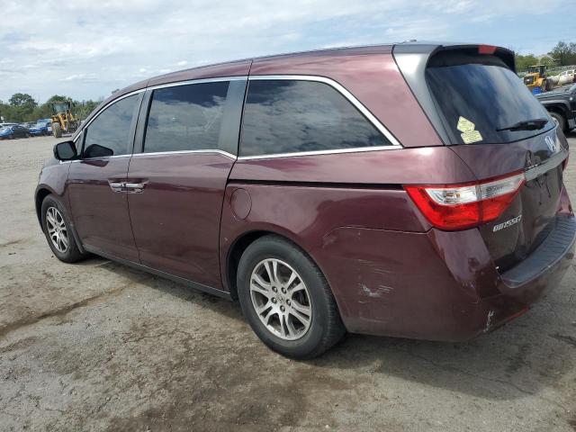 5FNRL5H69BB090418 - 2011 HONDA ODYSSEY EXL Bordo foto 2