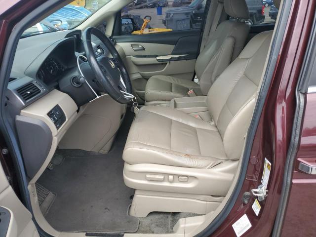 5FNRL5H69BB090418 - 2011 HONDA ODYSSEY EXL Bordo foto 7