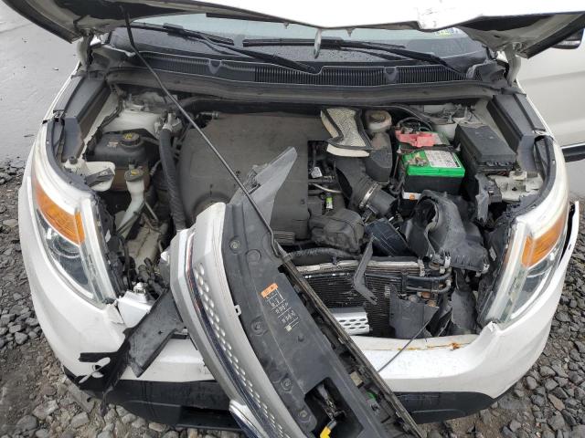 1FM5K8D86FGC44908 - 2015 FORD EXPLORER XLT أبيض صورة 12