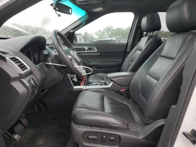 1FM5K8D86FGC44908 - 2015 FORD EXPLORER XLT أبيض صورة 7