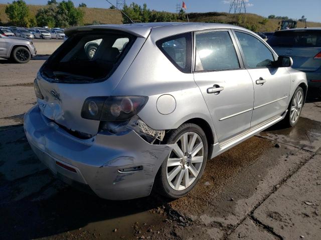 JM1BK143171615092 - 2007 MAZDA 3 HATCHBACK SILVER photo 3