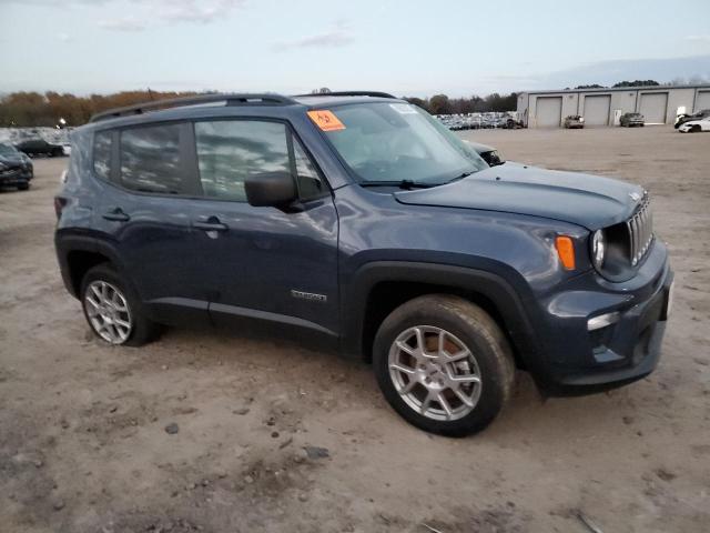 ZACNJDB15NPN72857 - 2022 JEEP RENEGADE LATITUDE BLUE photo 4