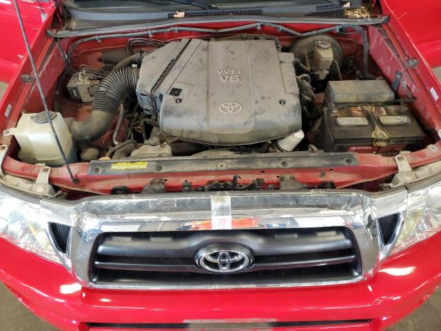 5TEUU42N17Z415912 - 2007 TOYOTA TACOMA ACCESS CAB Rojo foto 11