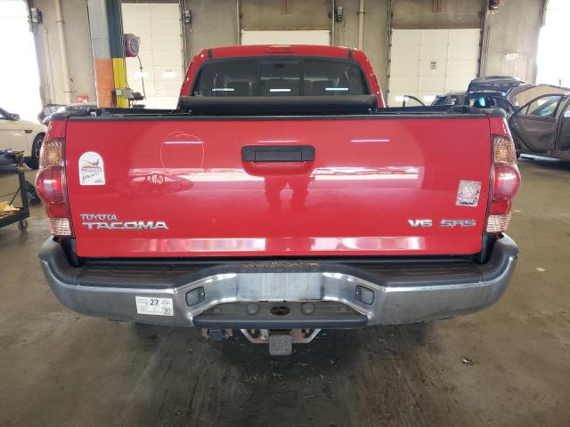 5TEUU42N17Z415912 - 2007 TOYOTA TACOMA ACCESS CAB Rojo foto 6
