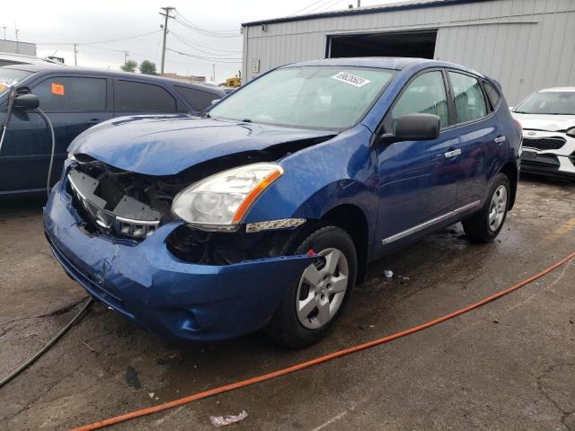 JN8AS5MV2BW300063 - 2011 NISSAN ROGUE S BLUE photo 1