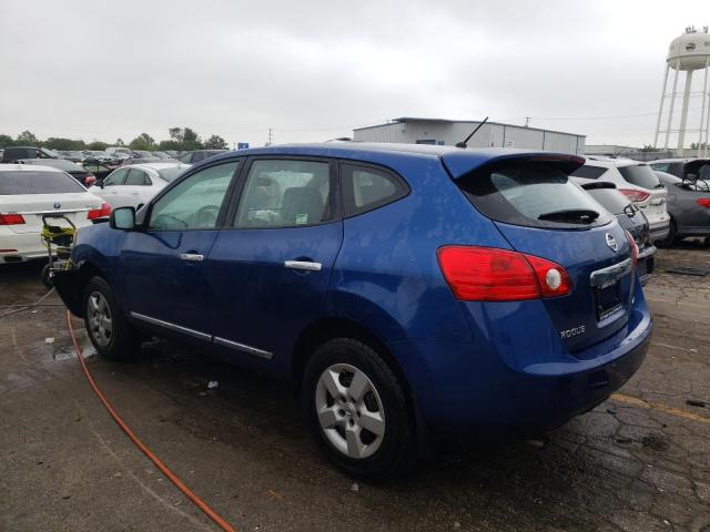 JN8AS5MV2BW300063 - 2011 NISSAN ROGUE S BLUE photo 2