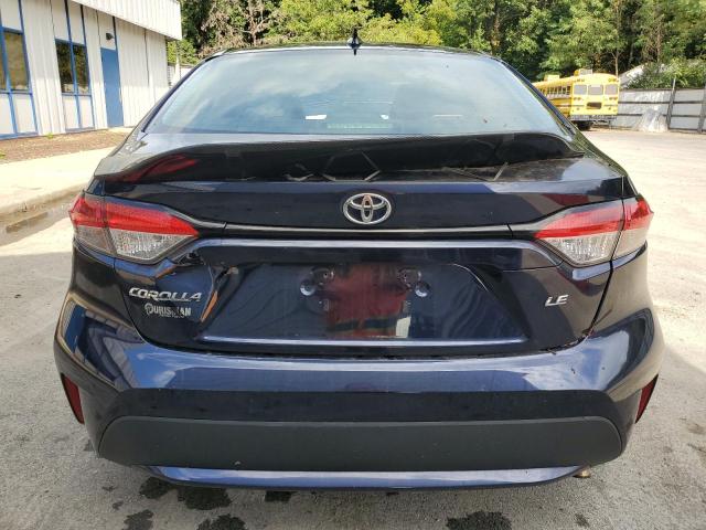 5YFEPRAE3LP102841 - 2020 TOYOTA COROLLA LE 蓝色 照片 6