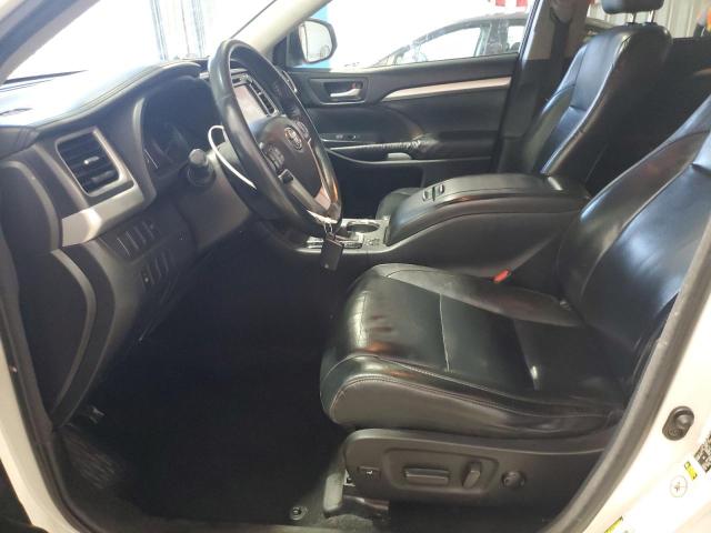 5TDJKRFH8FS210447 - 2015 TOYOTA HIGHLANDER XLE WHITE photo 7