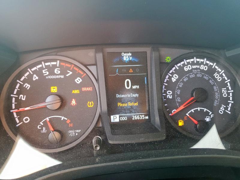 3TYCZ5AN2PT134806 - 2023 TOYOTA TACOMA DOUBLE CAB BLACK photo 9