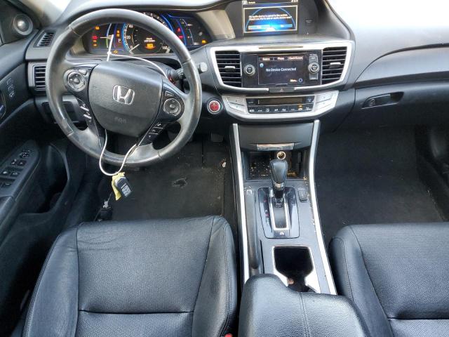 1HGCR6F53EA005656 - 2014 HONDA ACCORD HYBRID EXL BLACK photo 8