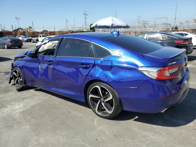 1HGCV1F36KA117103 - 2019 HONDA ACCORD SPORT 蓝色 照片 2
