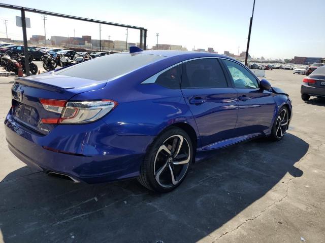 1HGCV1F36KA117103 - 2019 HONDA ACCORD SPORT 蓝色 照片 3