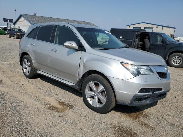 2HNYD2H62CH001527 - 2012 ACURA MDX ADVANCE SILVER photo 4