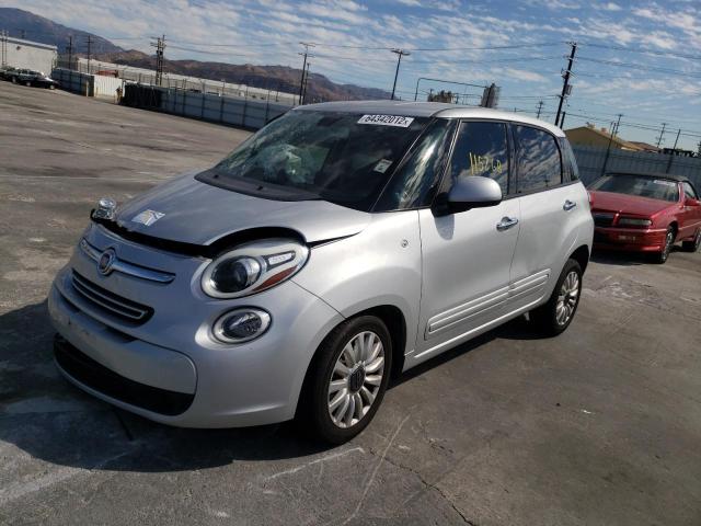 ZFBCFAAH0HZ040188 - 2017 FIAT 500L POP SILVER photo 2