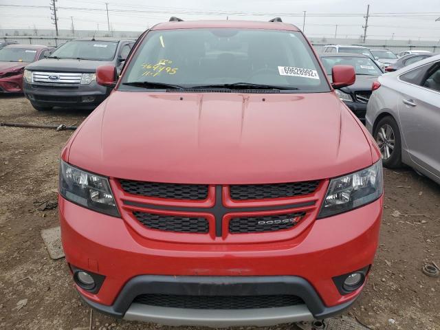 3C4PDCEG6FT698796 - 2015 DODGE JOURNEY R/T RED photo 5