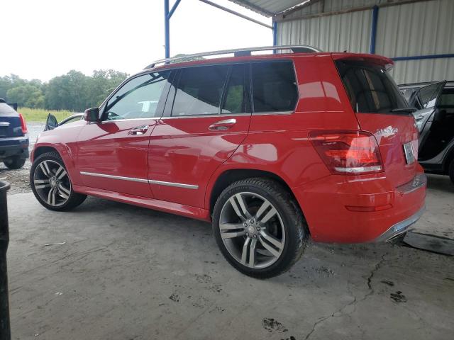 WDCGG5HB3DG070385 - 2013 MERCEDES-BENZ GLK 350 RED photo 2