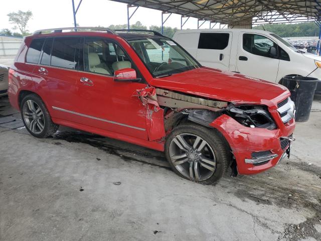 WDCGG5HB3DG070385 - 2013 MERCEDES-BENZ GLK 350 RED photo 4