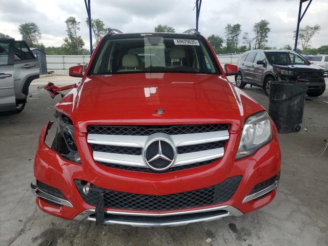 WDCGG5HB3DG070385 - 2013 MERCEDES-BENZ GLK 350 RED photo 5