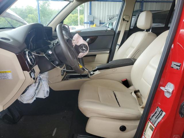 WDCGG5HB3DG070385 - 2013 MERCEDES-BENZ GLK 350 RED photo 7