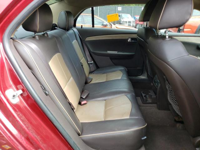 1G1ZE5E75BF135236 - 2011 CHEVROLET MALIBU LTZ წითელი ფოტო 10