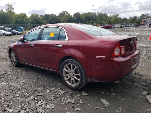 1G1ZE5E75BF135236 - 2011 CHEVROLET MALIBU LTZ წითელი ფოტო 2