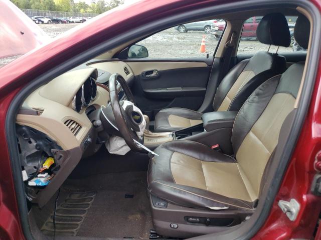 1G1ZE5E75BF135236 - 2011 CHEVROLET MALIBU LTZ წითელი ფოტო 7