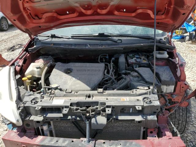 JM1CW2DL1D0161278 - 2013 MAZDA 5 RED photo 12