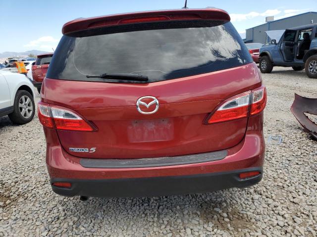 JM1CW2DL1D0161278 - 2013 MAZDA 5 RED photo 6