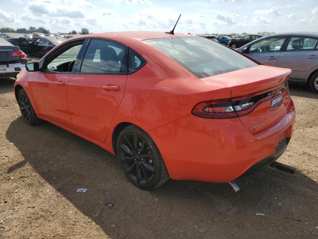 1C3CDFFA2GD818700 - 2016 DODGE DART SXT SPORT RED photo 2