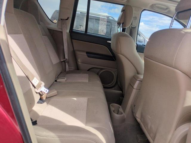 1J4NF1FB8BD136594 - 2011 JEEP COMPASS SPORT RED photo 10