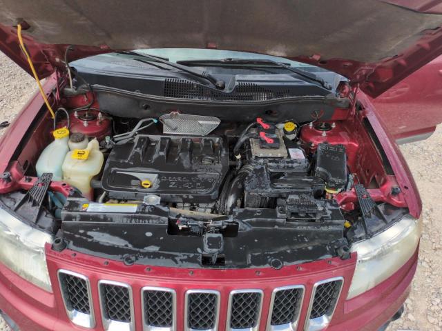 1J4NF1FB8BD136594 - 2011 JEEP COMPASS SPORT RED photo 11