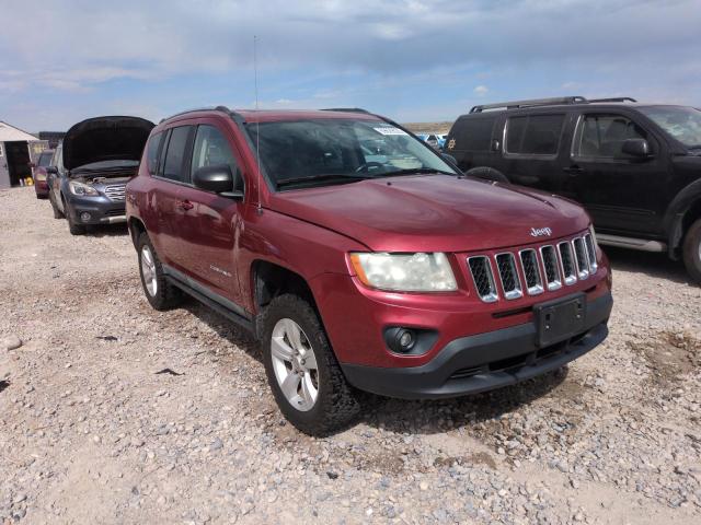 1J4NF1FB8BD136594 - 2011 JEEP COMPASS SPORT RED photo 4