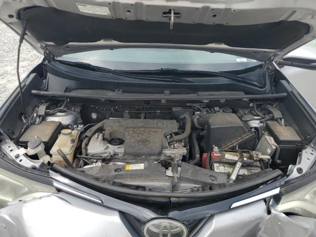 2T3WFREV7HW383198 - 2017 TOYOTA RAV4 XLE SILVER photo 12