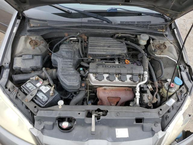2HGES16395H629963 - 2005 HONDA CIVIC DX VP Մոխրագույն լուսանկար 11