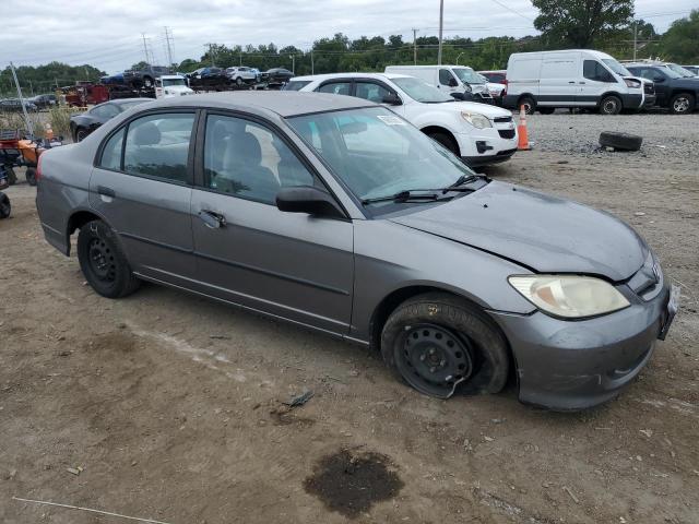 2HGES16395H629963 - 2005 HONDA CIVIC DX VP Մոխրագույն լուսանկար 4